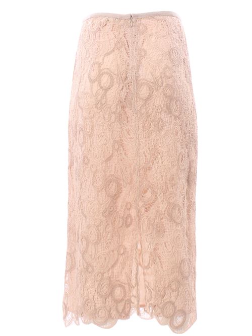 Gonna tubino in pizzo macrame' FABIANA FILIPPI | GND215F417L5540157